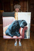JUMBO ART - AFTER THE WALK - HUGE 1 Metre Square Canvas